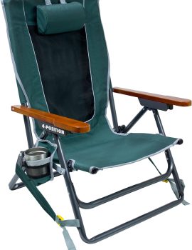 GCI Outdoor Wilderness Backpacker Reclining Camping Chair