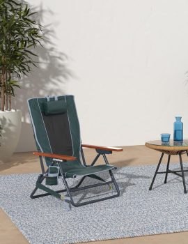 GCI Outdoor Wilderness Backpacker Reclining Camping Chair