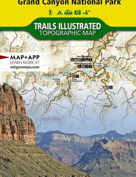 Grand Canyon, North and South Rims [Grand Canyon National Park] (National Geographic Trails Illustrated Map)